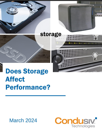 Does Storage Affect Performance